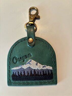 Portland Leather Goods Oregon Bag Charm - NEW